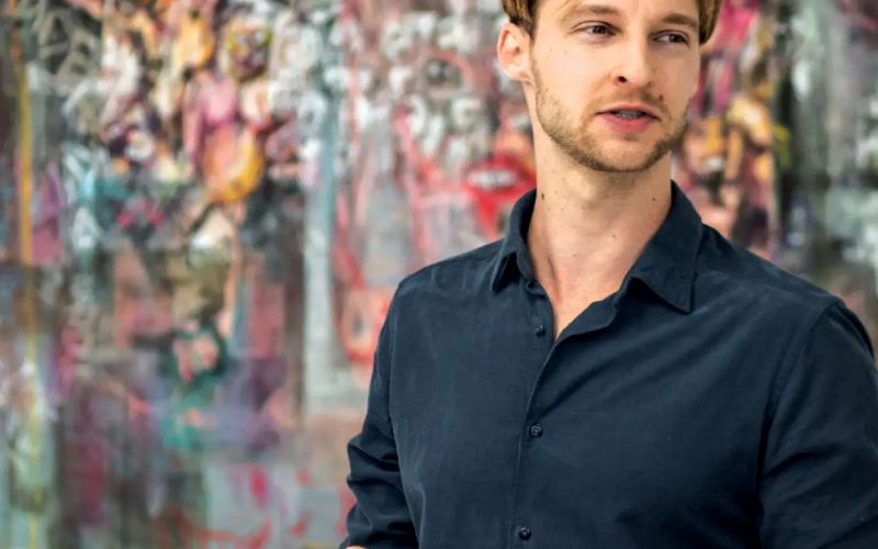 Patrik Dvorščak in njegova razstava Lične zablode v Generali galeriji .jpg