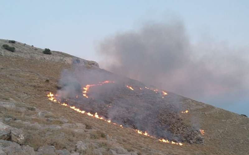 kornati, požar