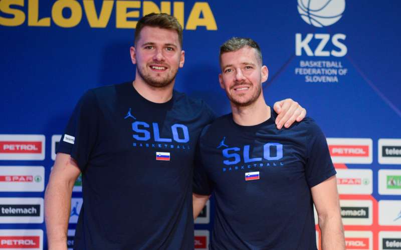 Goran Dragić in Luka Dončić