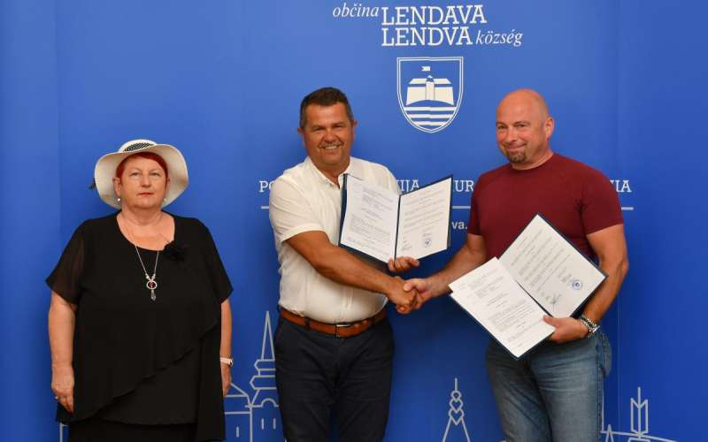 občina lendava, podpis pogodbe