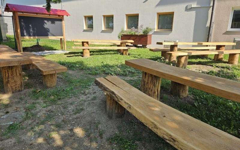učilnica na prostem, oš apače