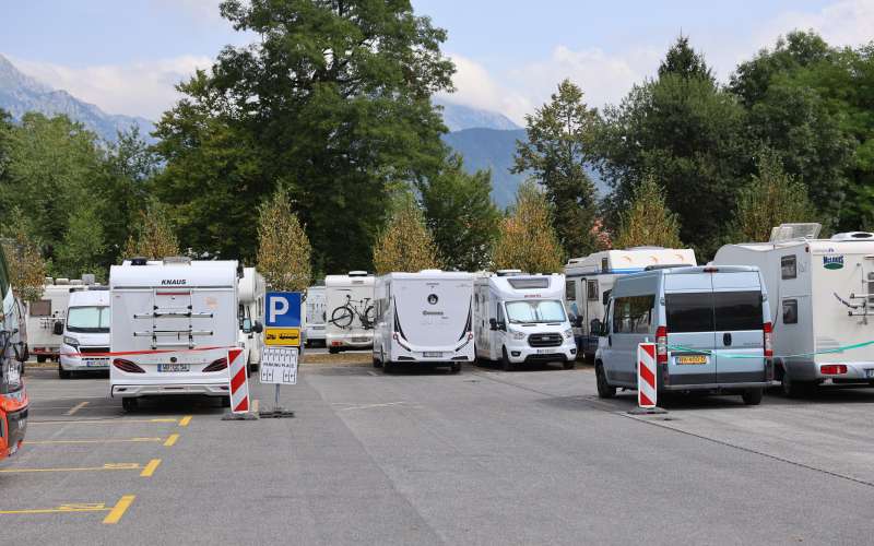 avtodomi, parkirišče Bled 5