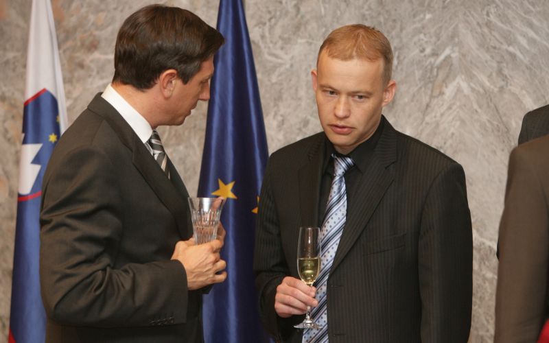 Borut Pahor, Matej Lahovnik