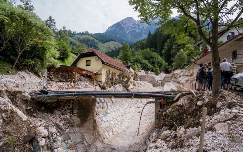 kokra, podlebelca, preddvor, poplave