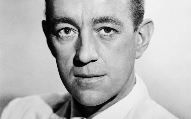 Sir Alec Guinness, z Oscarjem nagrajeni angleški igralec. Letos aprila je minilo 110 let od njegoveg