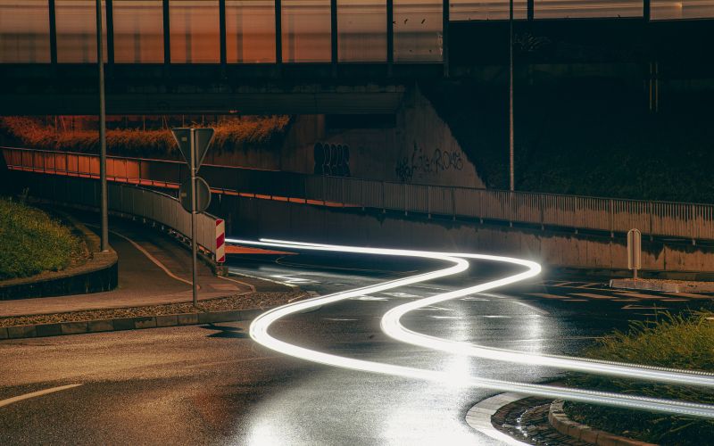 simbolična, promet, avtomobil, cesta, krožišče, dirkanje, divjanje, luči