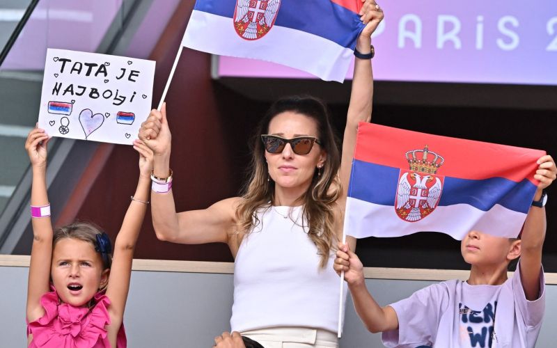 Jelena Đoković, družina.jpg