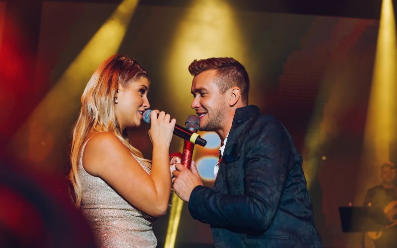 Luka in Nastja sta v Križankah prvič javno zapela tudi prihajajoči duet S tabo, ki je pritegnil veli