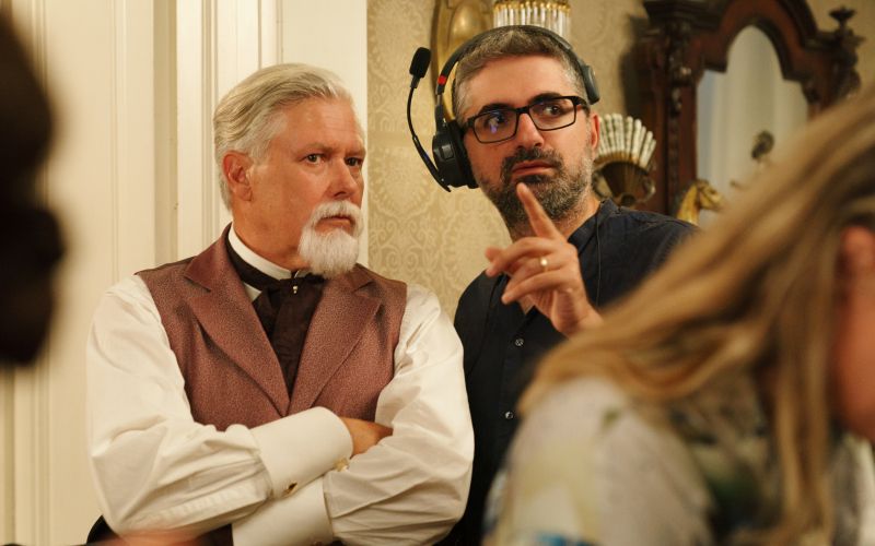 Režiser in eden od igralcev