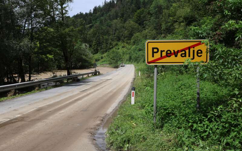 Prevalje cesta Koroška