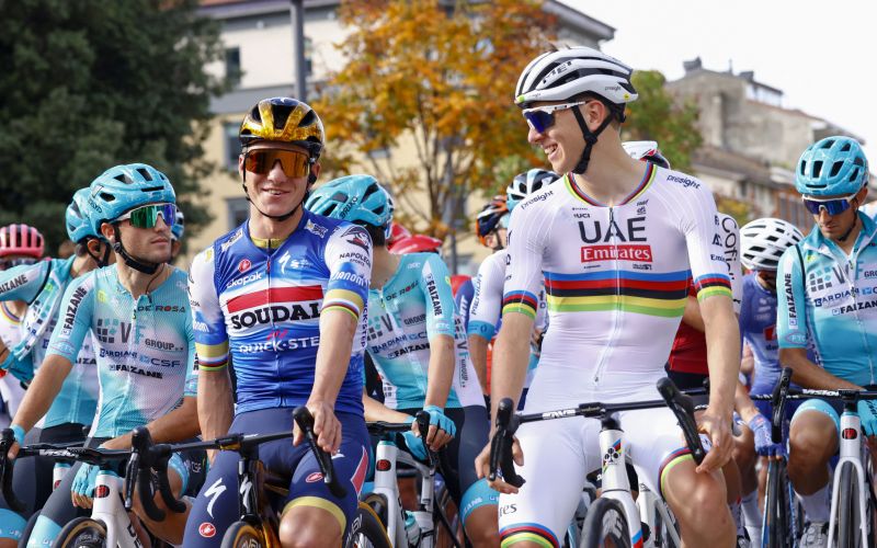 Tadej Pogačar Remco Evenepoel