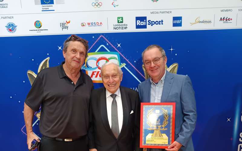 Vojko Korošec isff , Franko Ascani predsednik Ficts  , Andrej Vodušek Radio1.jpg