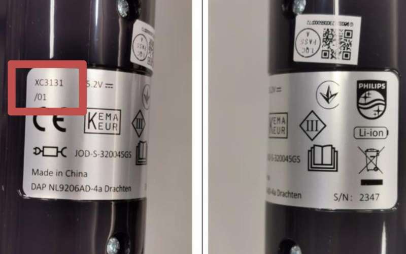 PHILIPS-XC3xxx baterija