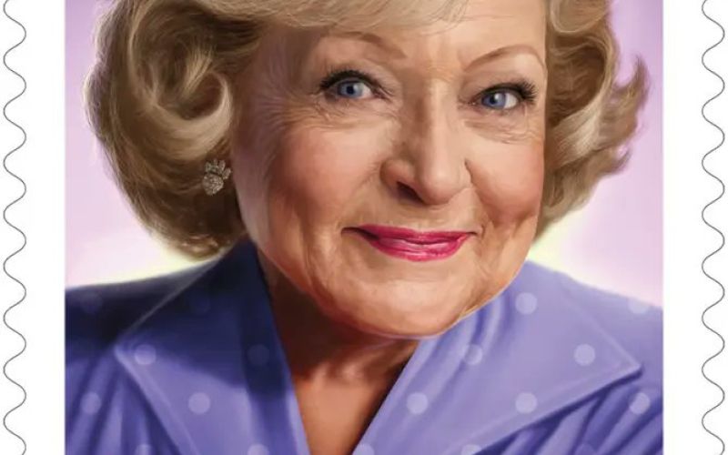 Betty na poštni znamki