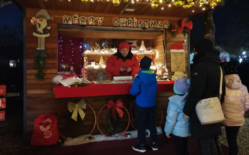 moravske toplice, december, božičkova pisarna