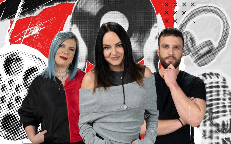 Znana televizijska obraza - Tanja Divac, Oriana Girotto in mlada, nova sila Luka Klarič.