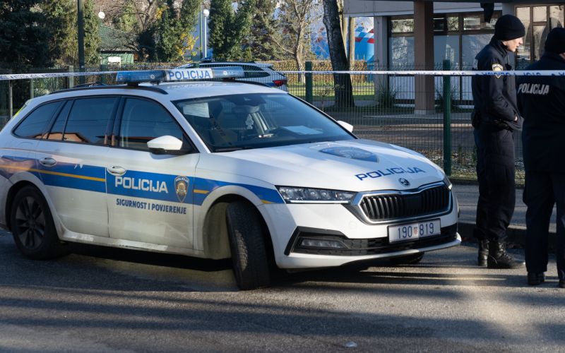 hrvaška policija, osnovna šola prečko