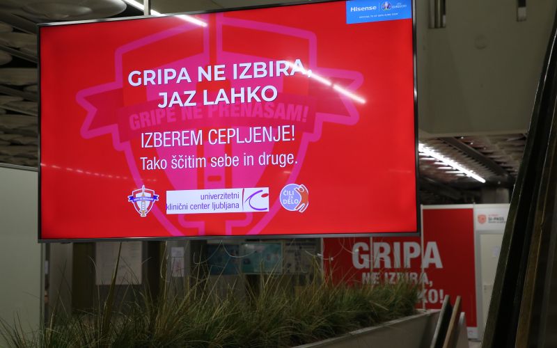 gripa, cepljenje, ukc ljubljana