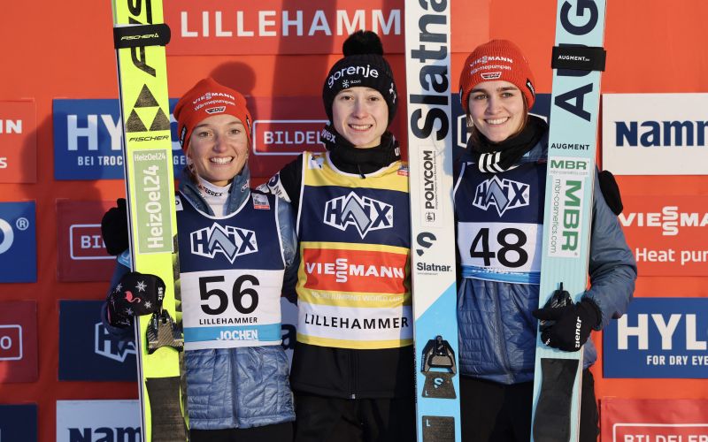 Nika Prevc Selina Freitag Katharina Schmid