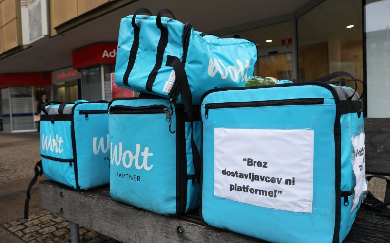 wolt, protest, maribor