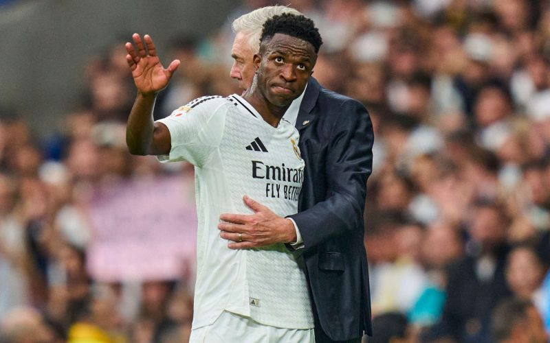 vinicius junior ancelotti