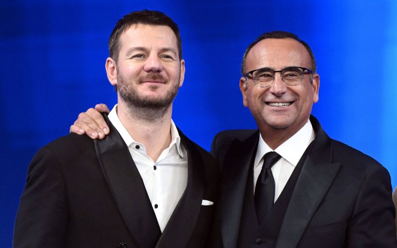 Alessandro Cattelan in Carlo Conti