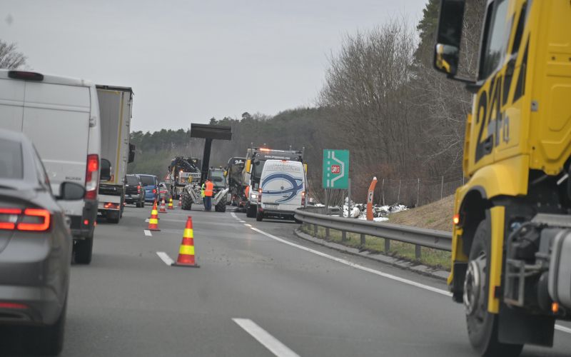 zastoj-murska-sobota-vučja-vas, goreče-vozilo