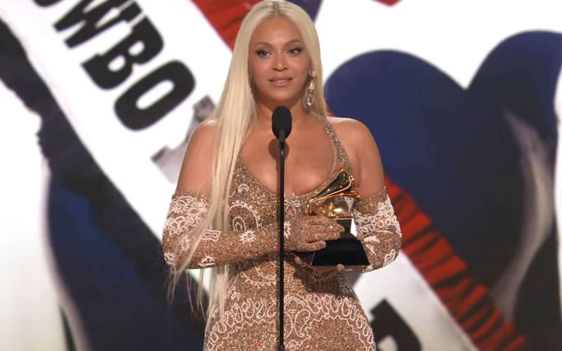 grammy Beyoncé - Končno je osvojila zlati gramofon za album leta, postala pa je tudi prva