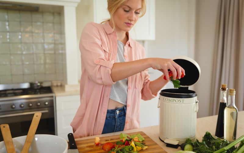 ostanki hrane, kompost