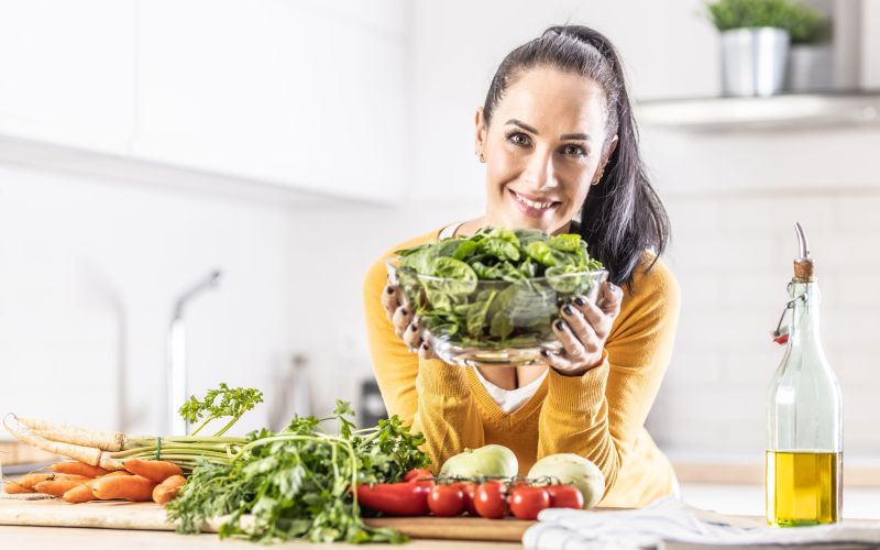 špinača, zdrava prehrana