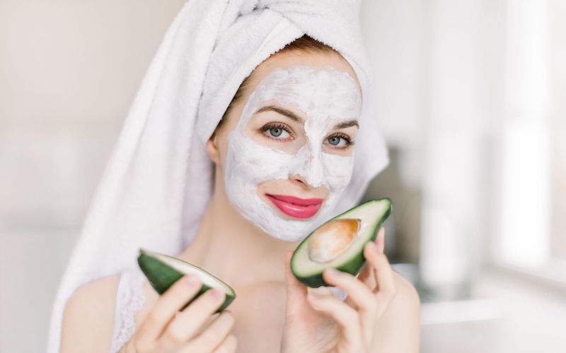 avokado, maska, nega obraza
