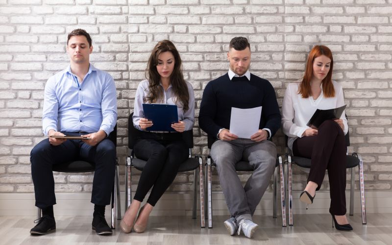 razgovor za službo, kandidati, čakanje