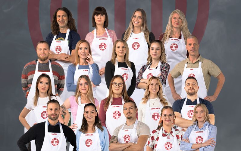 Za naziva masterchef 2025 se bori 19 amaterskih kuharjev.