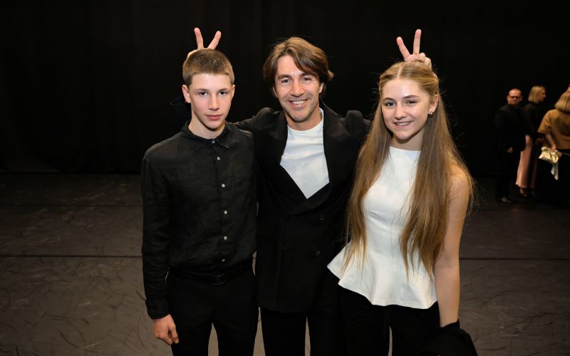 Edward Clug, sin, hčerka