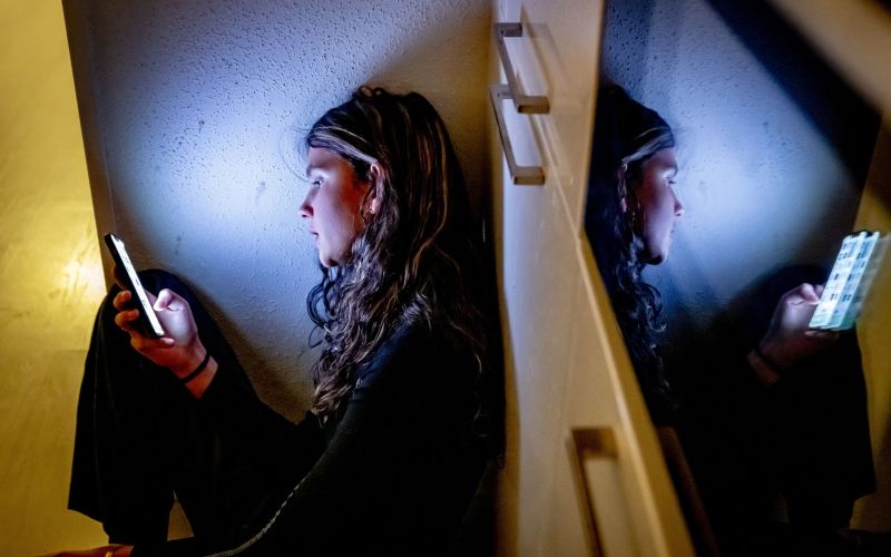 TikTok omrežje najstnik otrok telefon