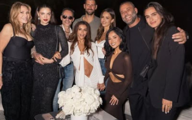 Eva Longoria - Na zabavi na luksuzni jahti je bil tudi teniški as Novak Đoković.