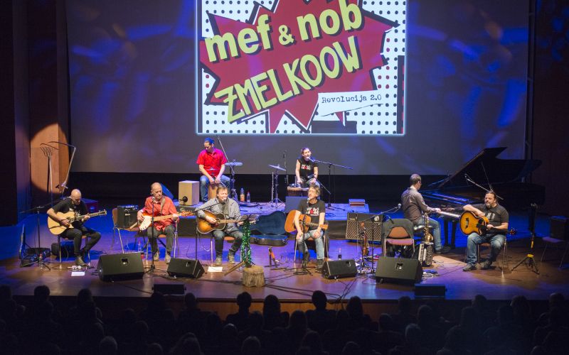 Zmelkoow, Mef - Program bo poln njihovih pesmi, potem priredb dru