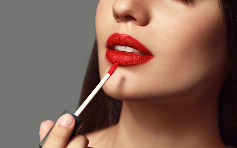 ustnice, barva, šminka