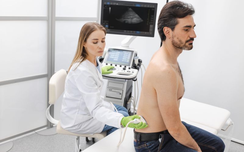 ultrazvok, uz, preiskava, ledvice