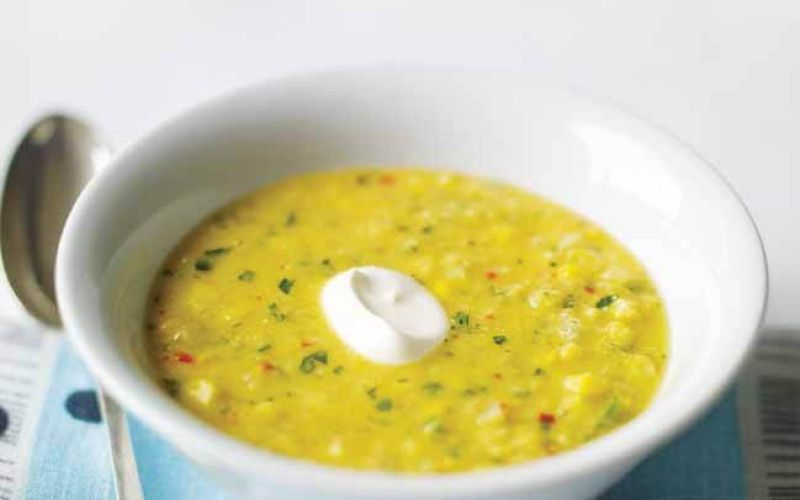 sweetcorn and chilli soup everyday