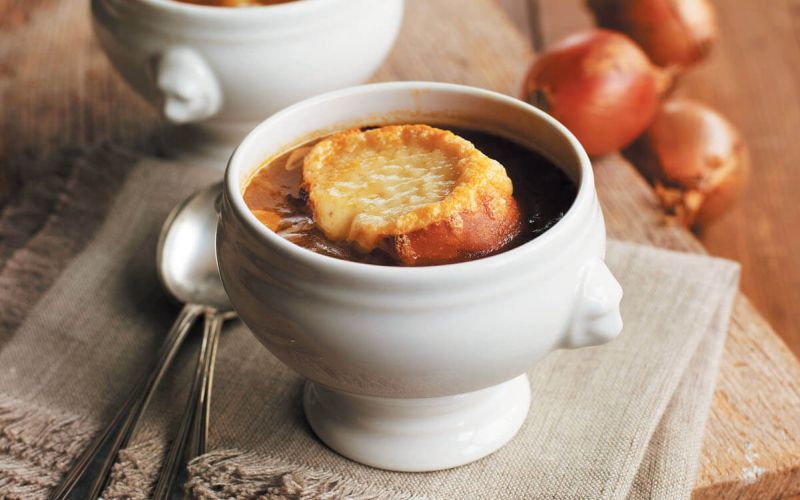 Francoska čebulna juha