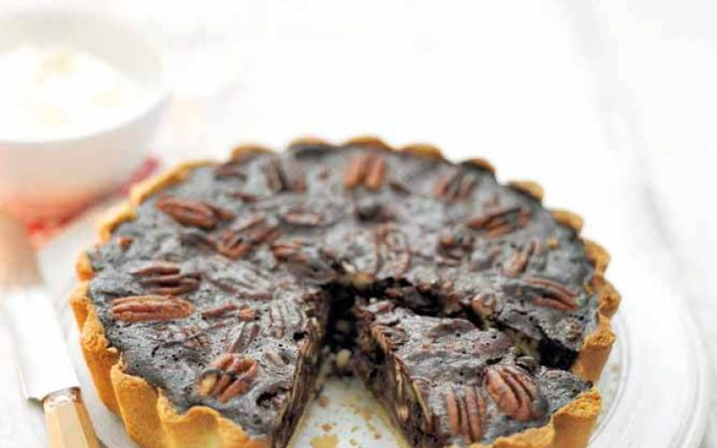 matt tebbuttchocolate and pecan tart