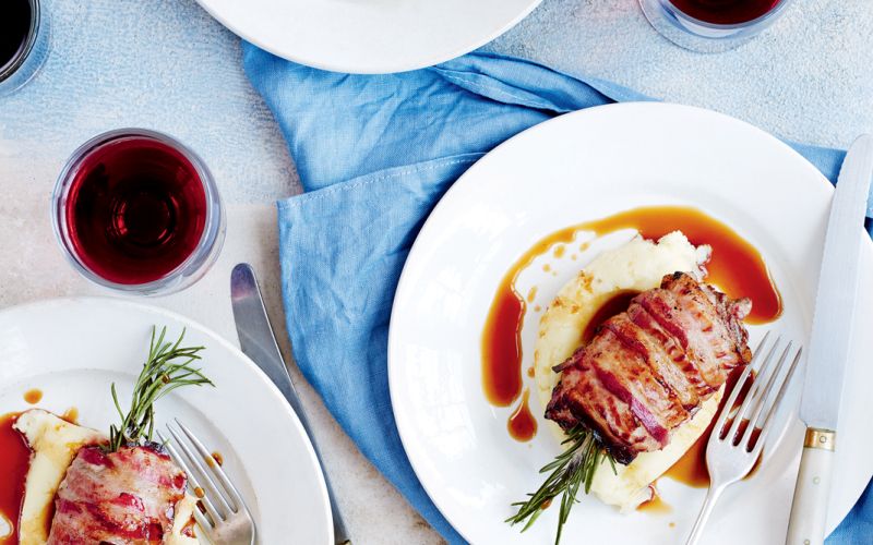 Zvitki s telečjimi jetri, panceto in rožmarinom