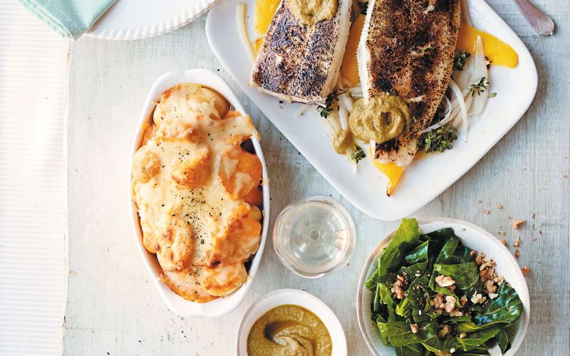 morski list s kaprno pasto