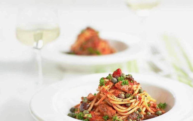 spaghetti with sardines