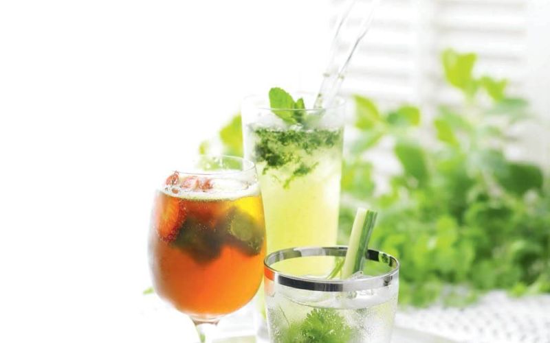 basil and strawberry pimmsmojito mocktailcucumber and coriander g&amp;tdrinksmake of the month