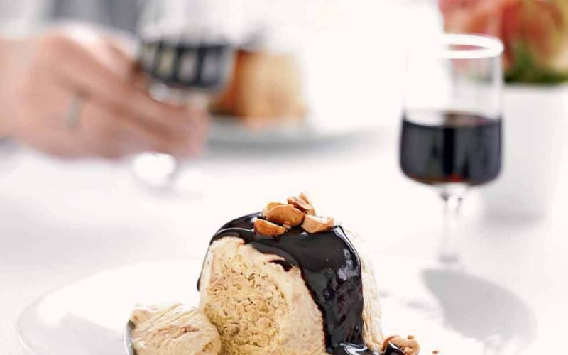 iced hazelnut zabagliones
