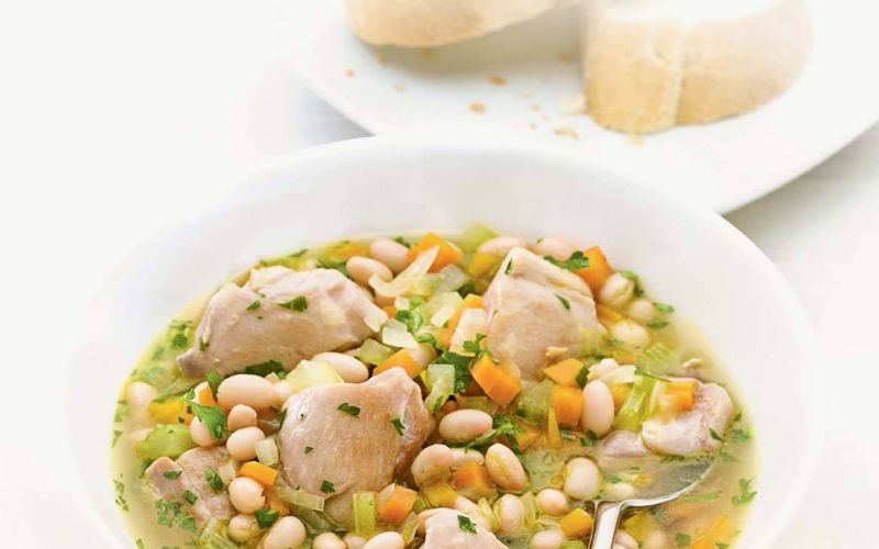 chicken and white bean stew
