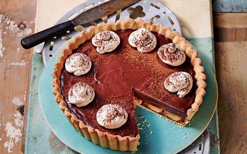 grown-up banoffee piego bananas!in season