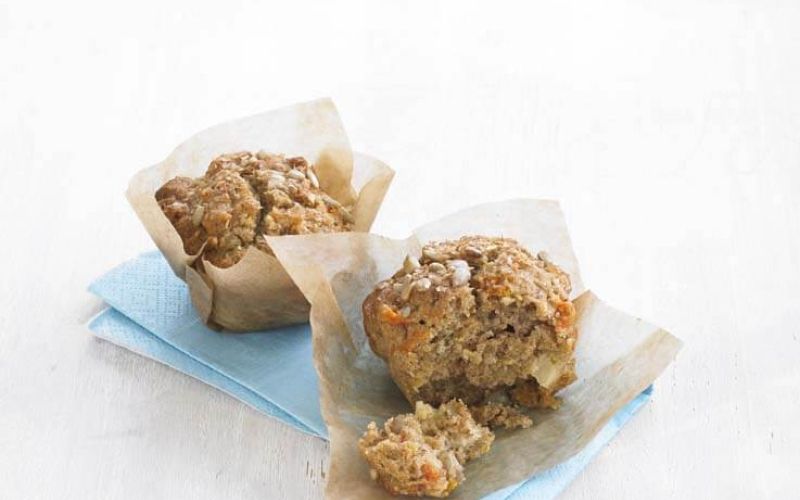 carrot and pineapple muffins